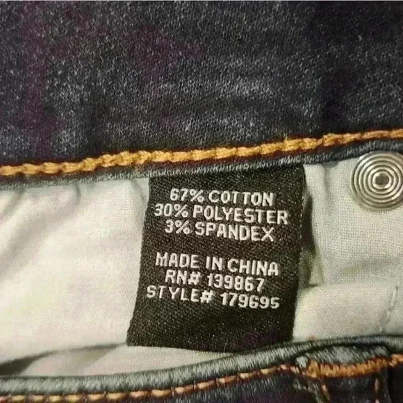 Alloy Apparel Power Stretch Medium Rise Tall Five Pocket Style Skinny Jeans - Picture 7 of 9